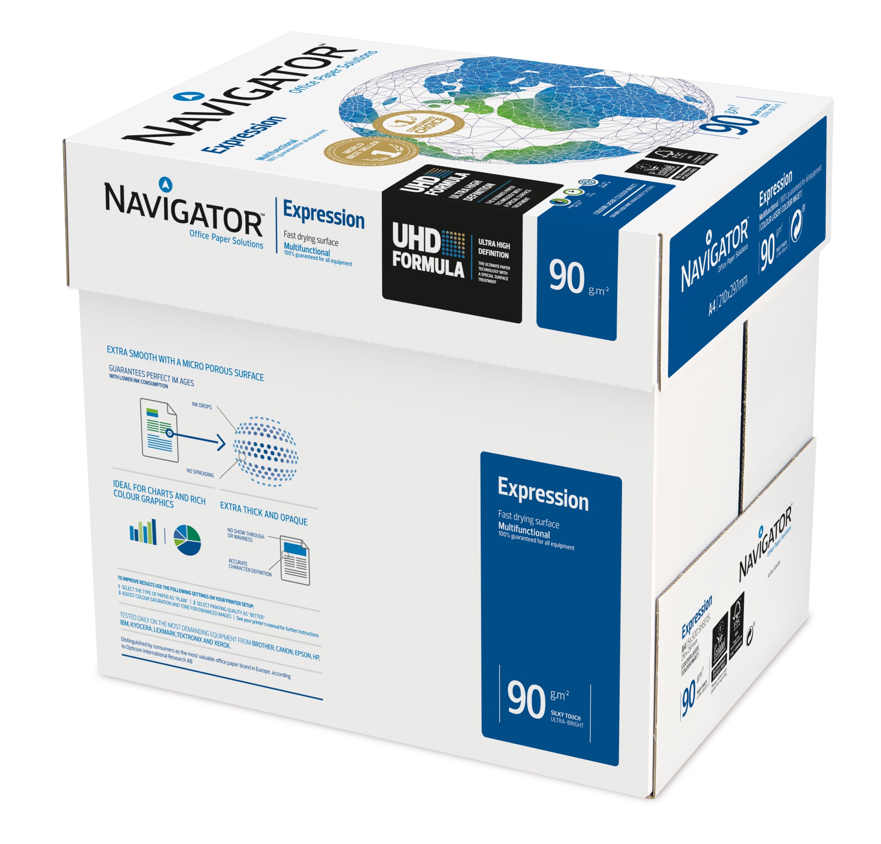 Navigator Expression A4 Paper 90gsm (Pack of 2500) 